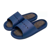 (Blue 42-43) Massage Slippers for Men Women,Acupressure Reflexology Massage Slippers Sandals