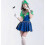 (M,Green)Costume Women's Luigi Costume Ber Costume 2