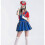 (L,Red)Costume Women's Luigi Costume Ber Costume 3