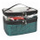 (green) Large Cosmetic Case Makeup Bag Storage Box Handle Organizer 1