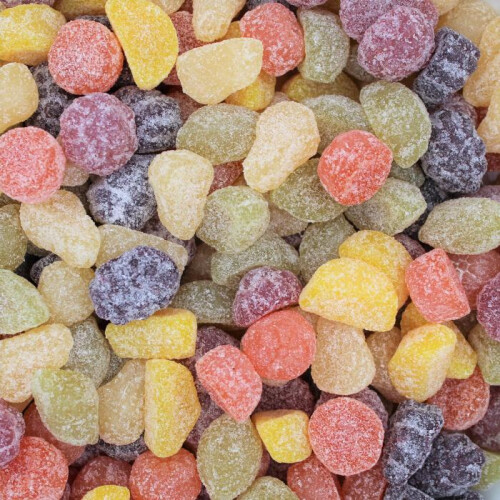 (Fruit Pastilles) Medium Sweet Jar - Retro & Traditional Sweets