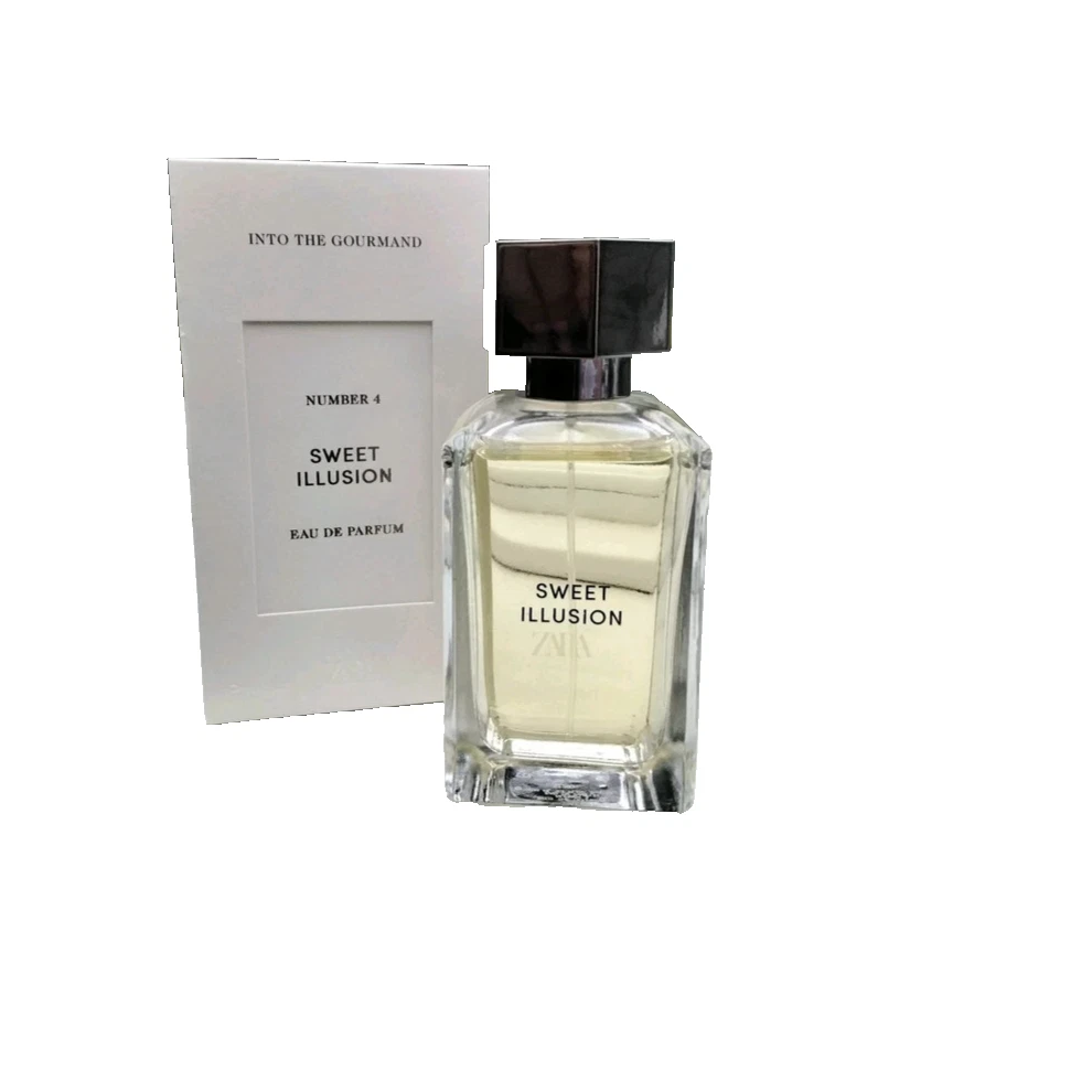 Zara Amber Sweet Illusion Into The Gourmand Perfume Edp Fragrance 100Ml
