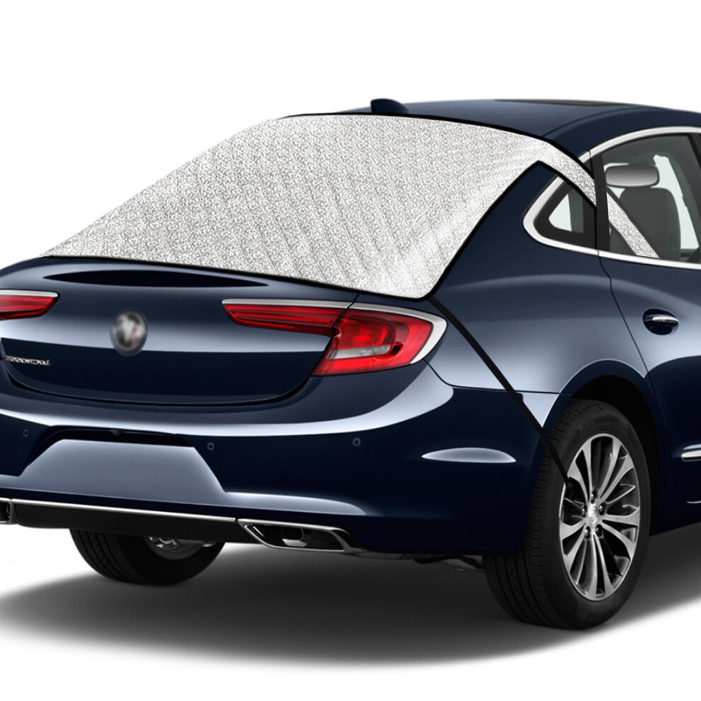 Car Rear Windshield Cover, 4Layer Protector For Ice, Snow, Sun, Dust Medium 477169080554