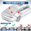 Car Rear Windshield Cover, 4Layer Protector for Ice, Snow, Sun, Dust  Medium 2