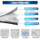 Car Rear Windshield Cover, 4Layer Protector for Ice, Snow, Sun, Dust  Medium 3
