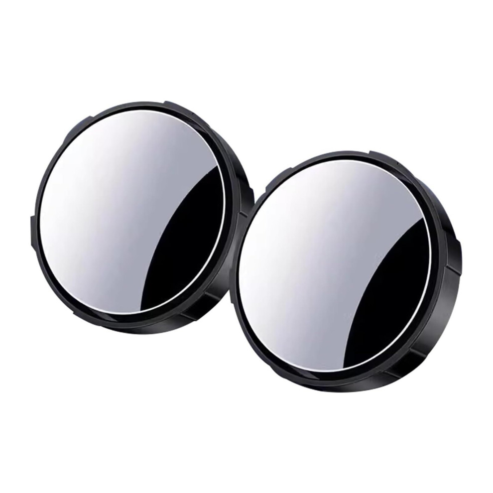 Blindspotrearviewmirror,Wideangle Rearview Mirroradjustable Blind Spot Mirror Parabolic Mirror Mirror Car Accessories Suctioncuptype Reusable(Black) Black 477169081292