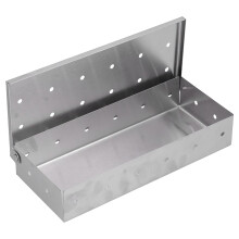 Smoker Box for Charcoal Gas Grill Stainless Steel Smoke Box Works with Wood Chips Add Smoked BBQ Flavor Grill Accessories