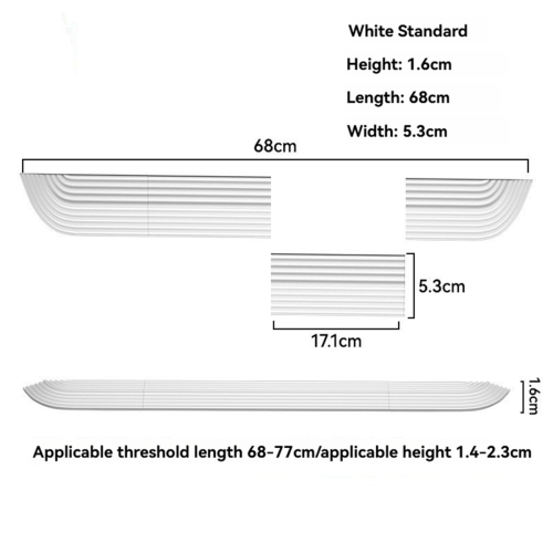 Floor Sweeper Threshold Bars for Applied to Most Sweeping Robots B 1