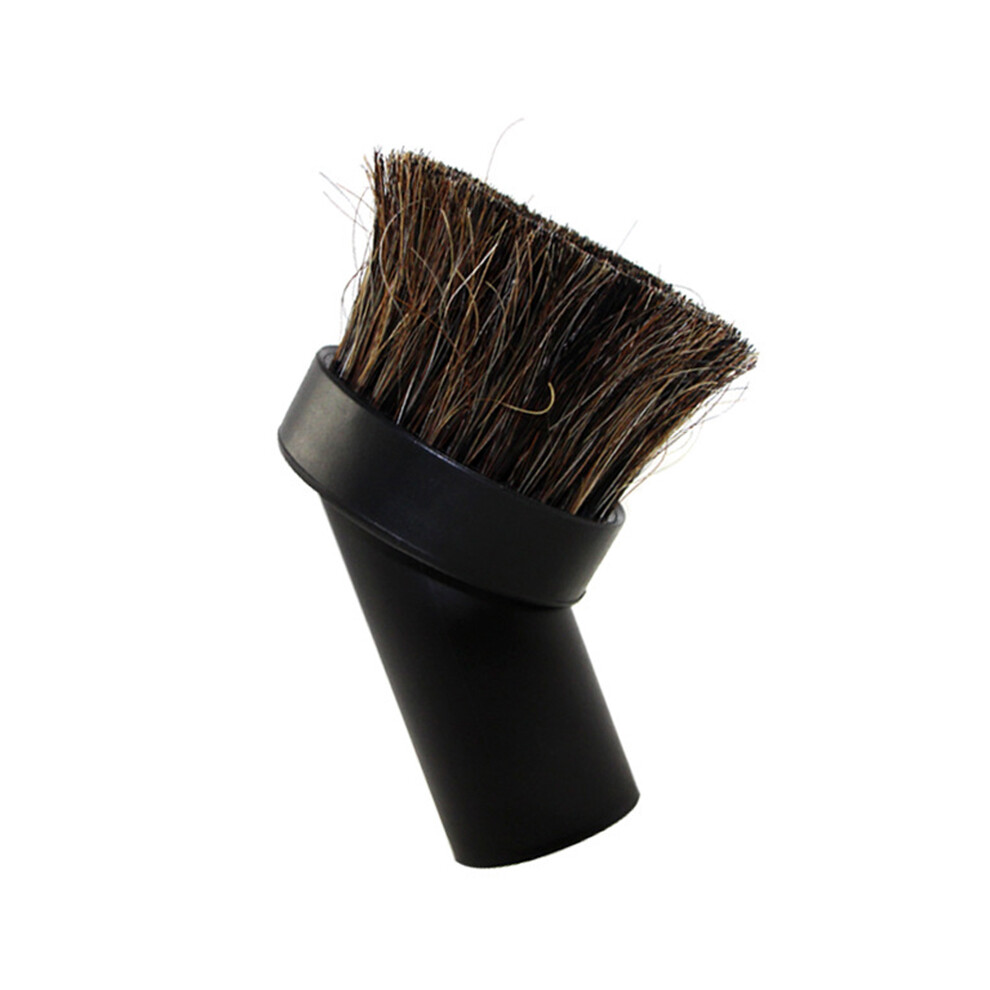 Neznačkové 32Mm Round Dust Brush, Horse Hair 36Mm Vacuum Cleaner Attachment Black