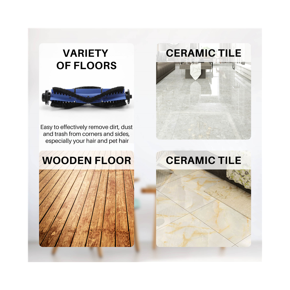 Spazzola Principale A Rullo Da 2 Pezzi Per Aspirapolvere Excellence