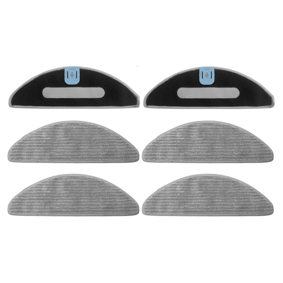 6 Pezzi Di Ricambio Per Mocio Per Robot Combo I5, I5+, J5, J5+