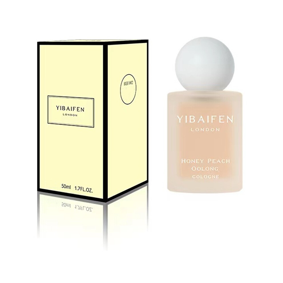 Yellow/White/Peach (- Peach) 1.7Fl.oz Natural Fragrance Honey Cherry Blossom Perfume Spray For Women Parfum Cologne