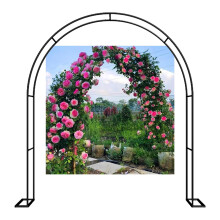 Garden Arch for Lawn Patio Gazebo Wedding Decorations Sturdy Rose Arbor Steel Plant Climbing Trellis Arch Weather Resistant Garden Trellis