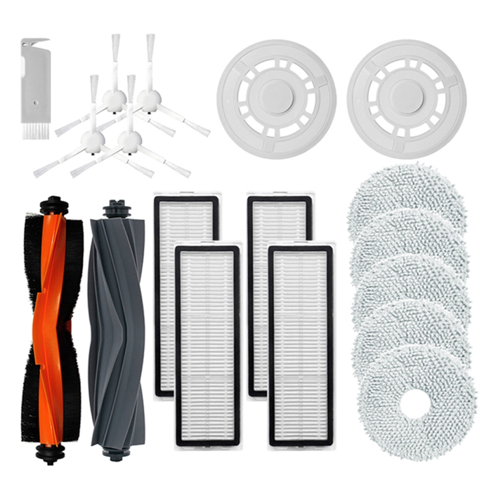 Spazzola Laterale Principale, Coperchio, Filtro Hepa, Panno Per Mocio, Stracci, Accessori