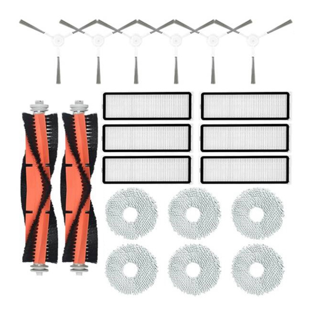 Hoofdborstel Hepa-Filter Dweildoek Vervangende Reserveonderdelen-image