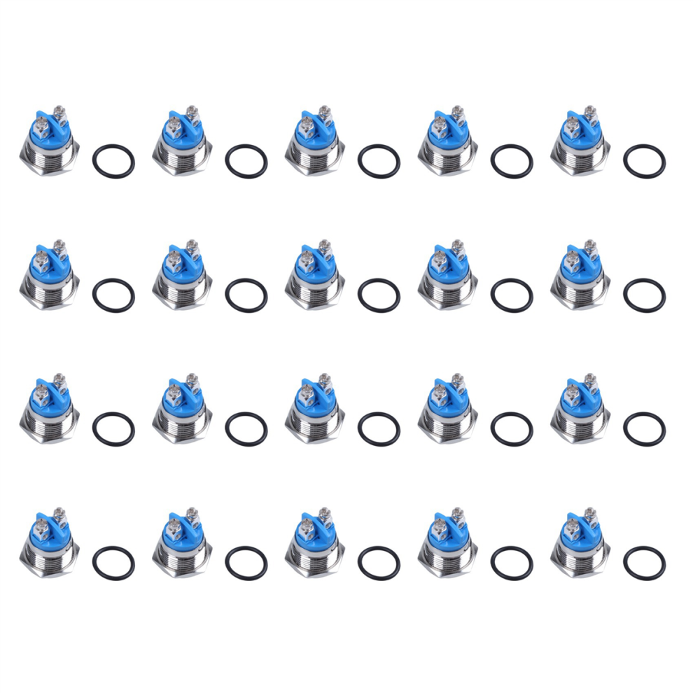 16Mm High Round High Round Momentary Metal Push Button Switch 4853526323834