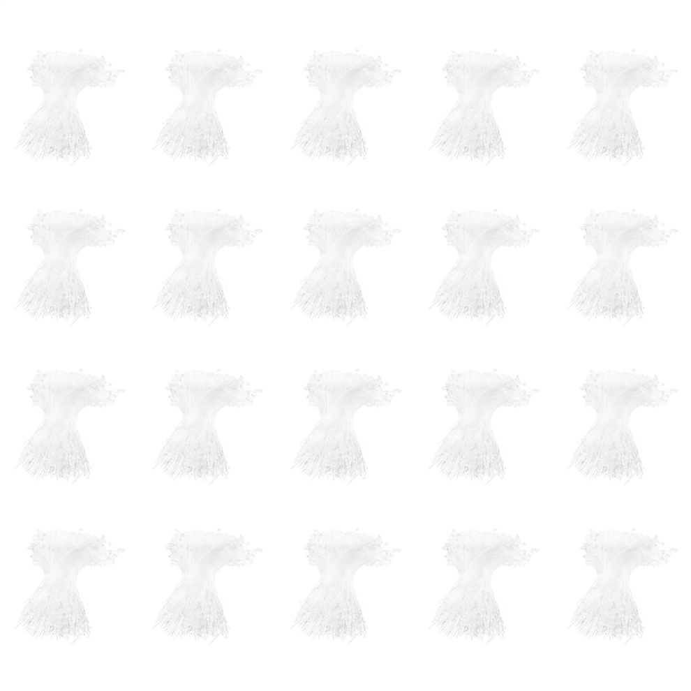 500 Pezzi Di Fermacartellini Con Chiusura A Scatto Bianchi, Chiusura Ad Anello, 5 Pollici, 130 Mm