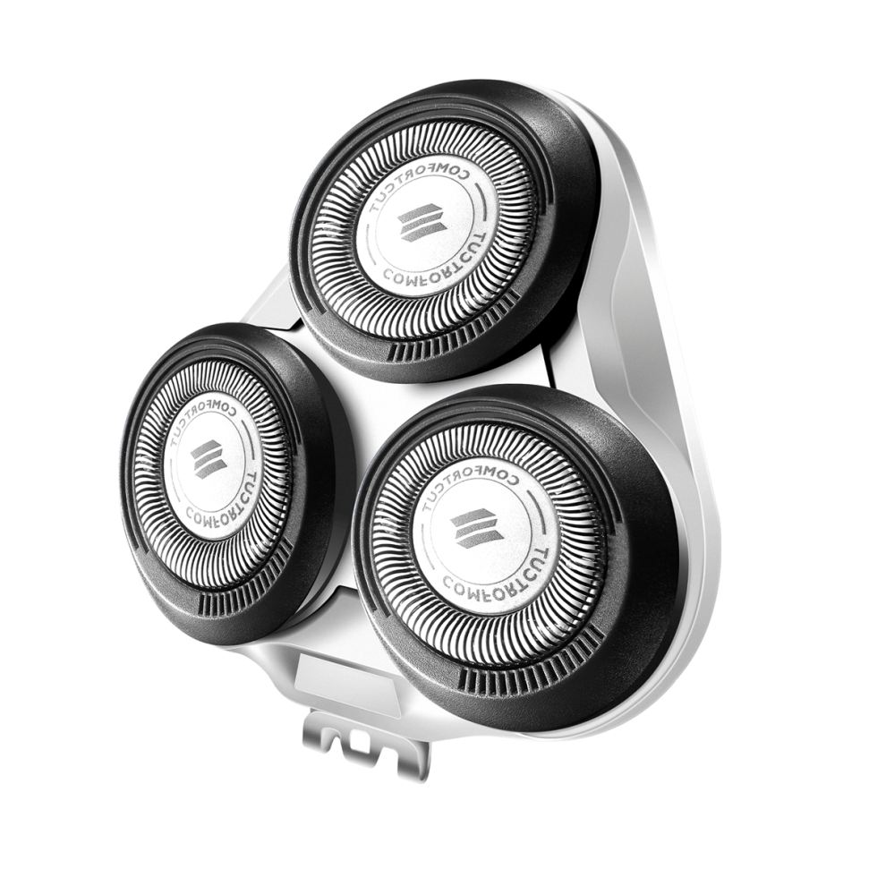 Markenlos Shaver Head For S5000 S5370 S5571 S5420 S5140 S5078 -Silver