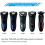 3Pcs SH30 Blade Replacment Head for Shaver 6