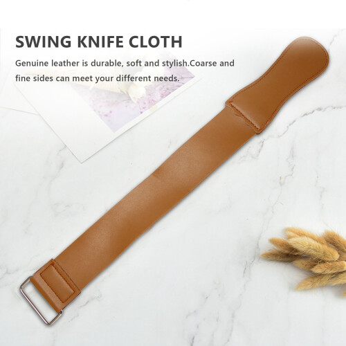 Leather Strop, Folding Knife Shave Sharpener, Sharpening Belt 2