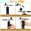 Airbrush Kit Rechargeable Airbrush Compressor, 30PSI High Pressure 2