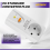 16A Gfci Leakage Protection Plug Socket Home Circuit Breaker EU Plug 6