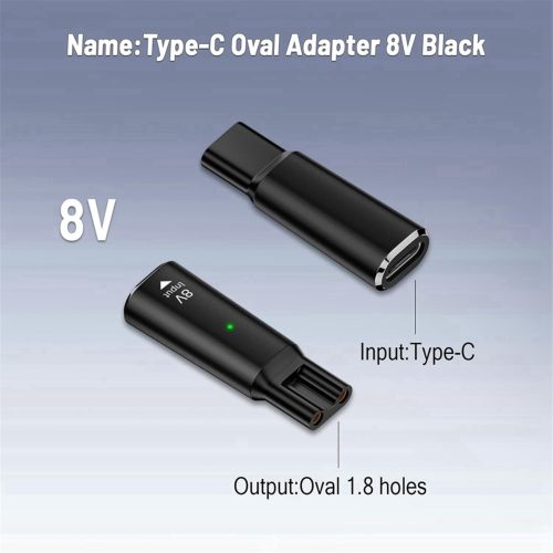 8V HQ850 Typ-C Rasierer Ladegerät Adapter Aufladen für B 2