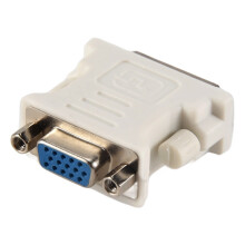 Adaptor DVI mascul (DVI - D 24 1) la VGA mamă (15 pini)