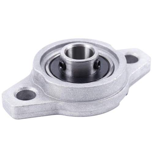 KFL000 Boring Indvendig 10 mm Flange Kuglemonterede Pudebloklejer 1