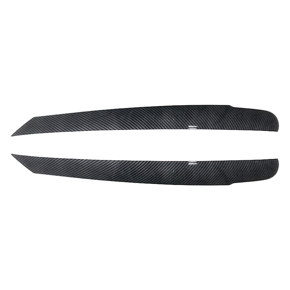 Cnnono8 Car Front Headlight Eyebrow Trim Cover Replacement For Vw For Touran 2011 2012 2013 2014 2015, Carbon Fiber 477169084682