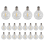 20Pcs G40 LED Glühbirnen E12 Schraube Basis für Solar String Lichter Warm 2