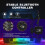 RGB LED Rock Lights Kit, 4 pods Underglow Multicolor Neon Light Pod with Bluetooth App Control 2