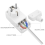 FI Circuit Breaker Personal Protection Plug Replacement Plug EU Plug 4