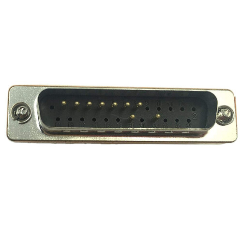 DB9 Hun til DB25 Han Mini Seriel Port Kabeladapter Kønsskifter 2