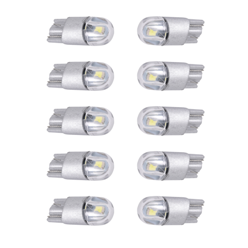 Λάμπα LED Canbus T10 168 194 W5W με πλευρική σήμανση κυκλοφορίας Dome, λευκό 2