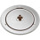 Universal Microwave Glass Turntable Plate, Round Replacement 24.5cm 6