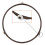 Universal Microwave Glass Turntable Plate, Round Replacement 24.5cm 3