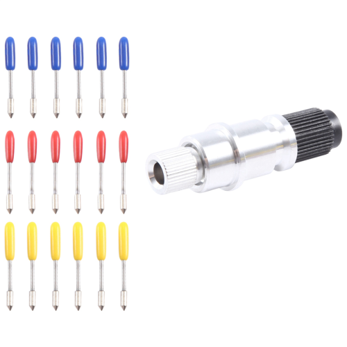Blade Holder Base With 18Pcs Cutting Blades (30/45/60 Degree)