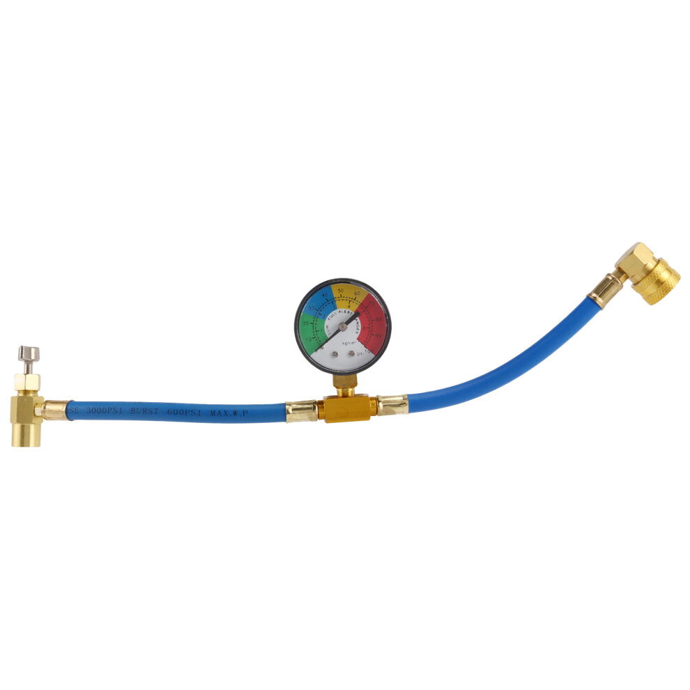 R134a Car Ac Refrigerant Charge Hose Kit Recharge Hose With Gauge 4853526359062