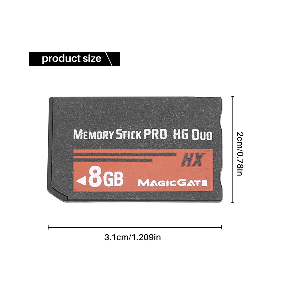 8Gb Memory Stick Ms Pro Duo Flash Card For Camera 4853526367807