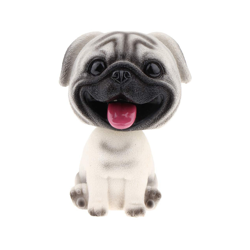 Testa Di Cane In Resina Per Decorazione Auto - Carlino