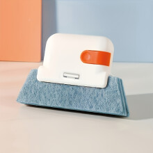 (Orange, 1pc) A Versatile Handheld Cleaning Brush Suitable for Windows And Kitchens -Features Easy-To-Use Grooves And Crevice Tools,