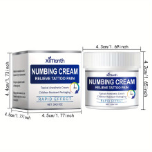 (30g/bottle of tattoo care cream) 30g Cream, Ximonth Rapid Effect, Gentle Moisturizing Cleaning Watercolor Tattoo Ink Skin Care Cream, Makes Tattoos More Long-lasting