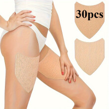 (30pcs) 10/20/30/50pcs Anti-Friction Thigh Guards - Unisex Invisible Zipper Liner for Running, Cycling & Summer Sports -Protective Cushioning