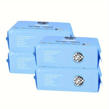 (4 Bag) Tattoo Wipe Paper, Dry Wipes Towel Tissue, Body Art Permanent Makeup Remove Tissue, Tattoo Supplies For Spa Beauty Salon And Home Use