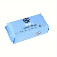 (1 Bag) Tattoo Wipe Paper, Dry Wipes Towel Tissue, Body Art Permanent Makeup Remove Tissue, Tattoo Supplies For Spa Beauty Salon And Home Use