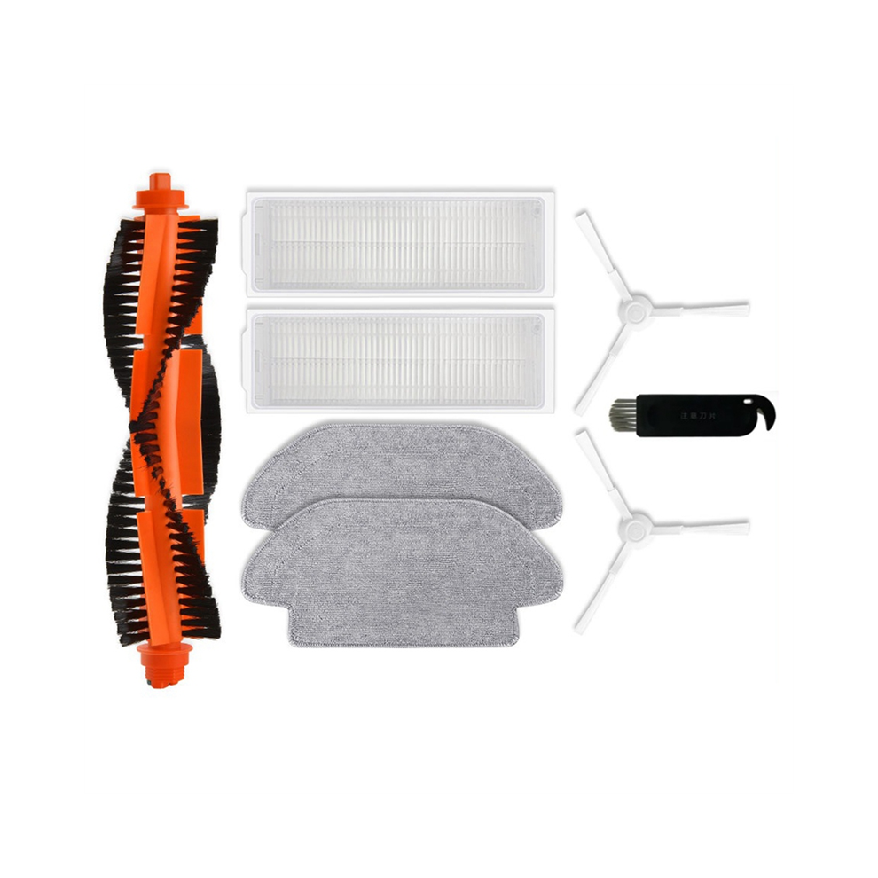 Ricambi Di Ricambio Per Panno Per Mocio Con Filtro Hepa E Spazzola Laterale Principale