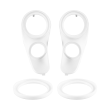 1 pereche de difuzoare audio auto pentru difuzoare de 2/3,5 inci, șaibă de plastic