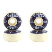 4 Stück Skateboard-Räder 54 mm PU 85A für Street Deck Wheel