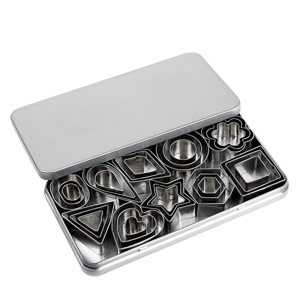 Cortador De Galletas, 30 Sellos PequeñOs Para Masa De Hojaldre, Tartas Y Frutas-image